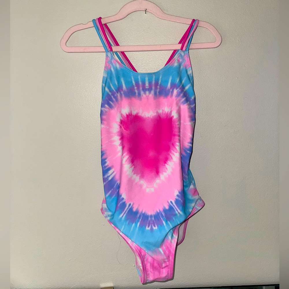 Bmagical, girls tie dye one piece swim suit , size 8